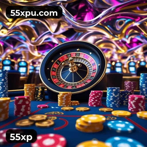 Lobby e boas-vindas do 55xp